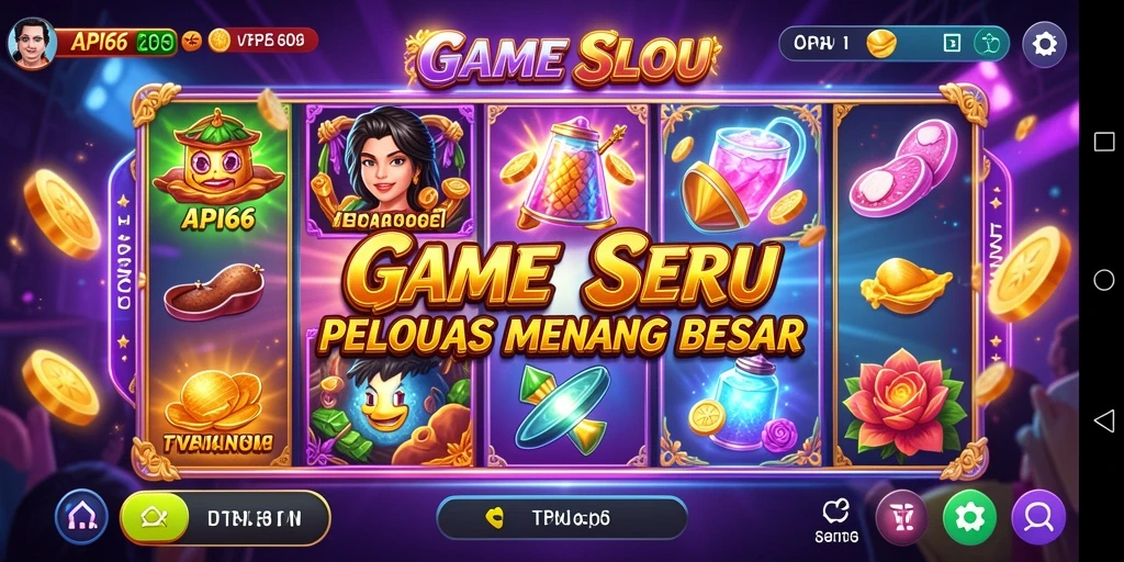 Screenshot gameplay API66 yang menampilkan putaran slot yang mengasyikkan.