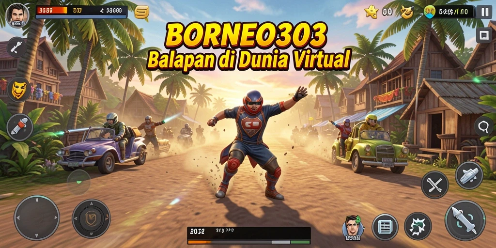 Tampilan menarik dari gameplay BORNEO303 yang memacu adrenalin.