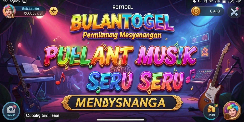 Tampilan gameplay BULANTOGEL yang adiktif dan penuh warna.