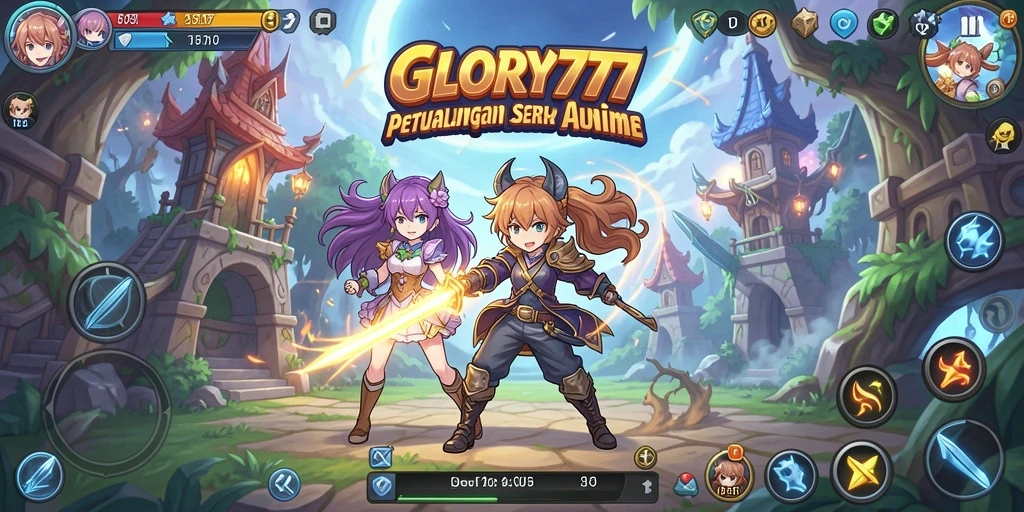 Tampilan menakjubkan dalam gameplay GLORY777 yang memukau.