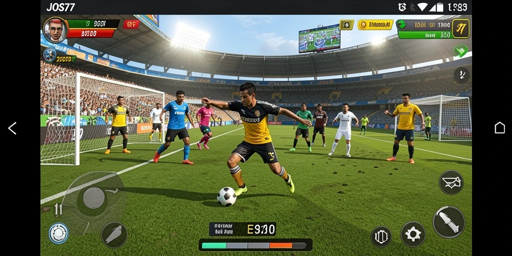 Tampilan menarik dari gameplay olahraga JOS77 yang menantang.