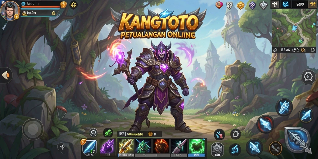 Screenshot gameplay menarik dari KANGTOTO yang menunjukkan petualangan seru.