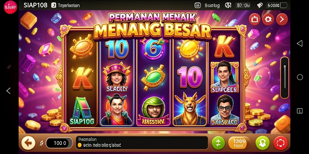 Tampilan gameplay menarik dari game Slot SIAP108.