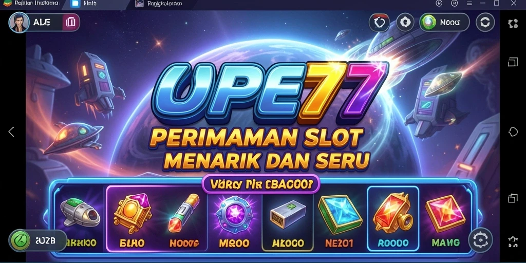 Gameplay menarik dari UFO77 di slot dengan desain luar angkasa yang memukau.