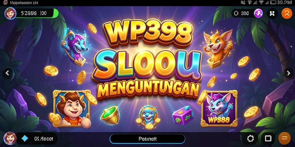 Screenshot gameplay WP888 dengan tema slot yang menarik dan seru.